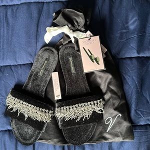 Victoria’s Secret Embellished Bling Sandal/Slippers